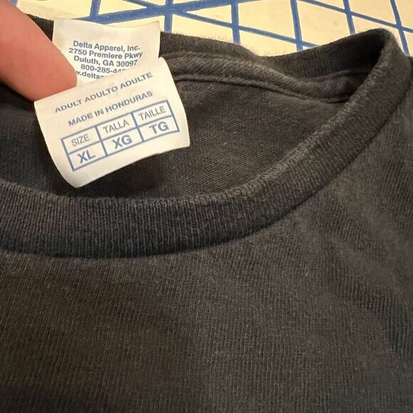 Scooby-Doo T-Shirt Size XL Black Mystery Machine Graphic Delta Pro Weight y2k - Picture 5 of 6